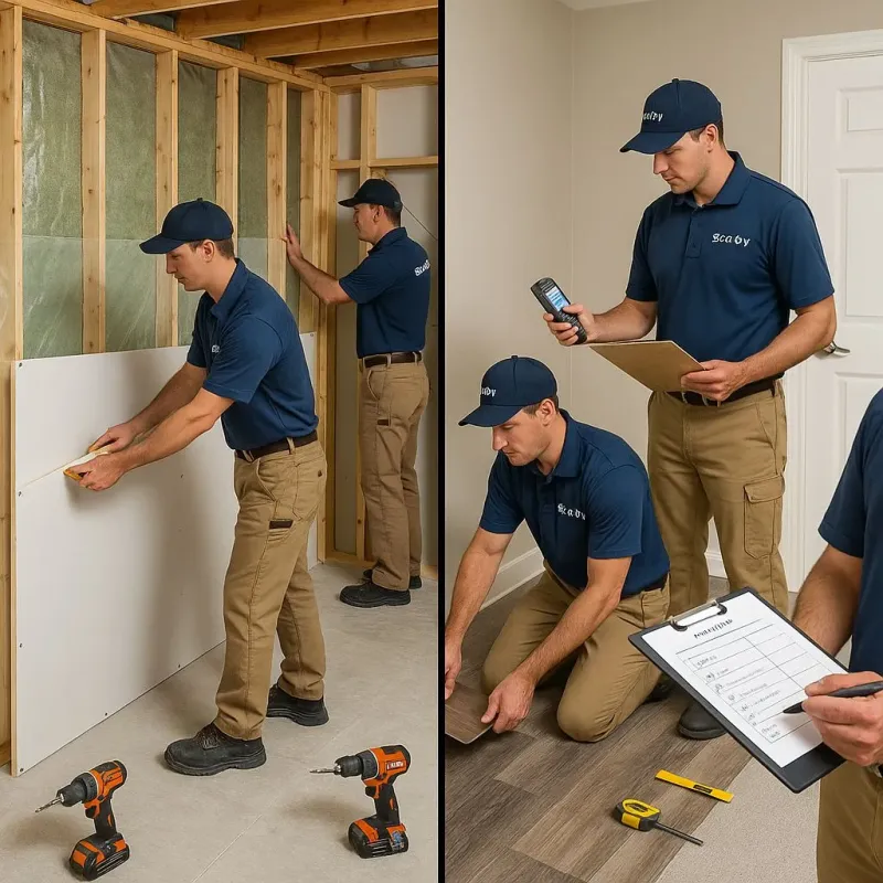 Repairs and Reconstruction process in Andover, KS