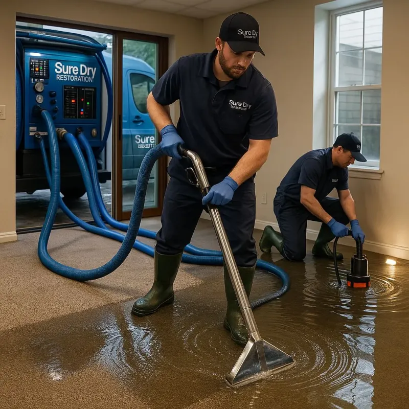 Water Extraction and Removal process in Andover, KS